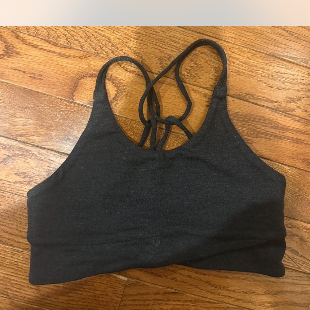 Black Grey Nike Sports Bra